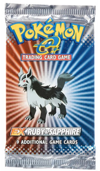 EX Ruby & Sapphire Booster Pack (Mightyena Art)